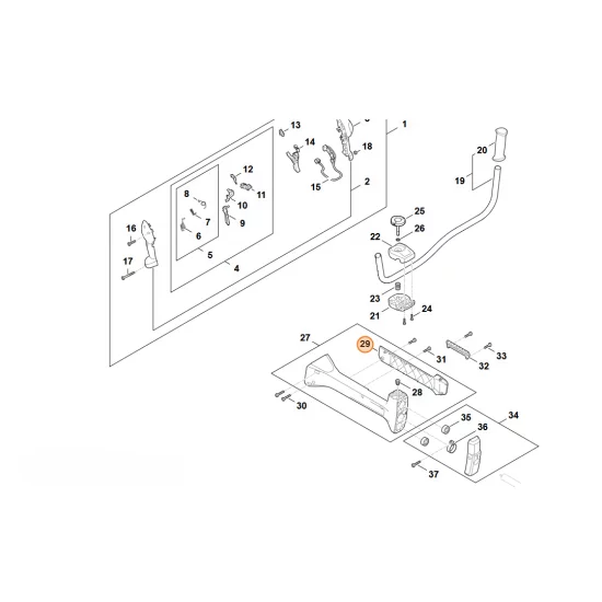STIHL  Osłona FA03 791 4300